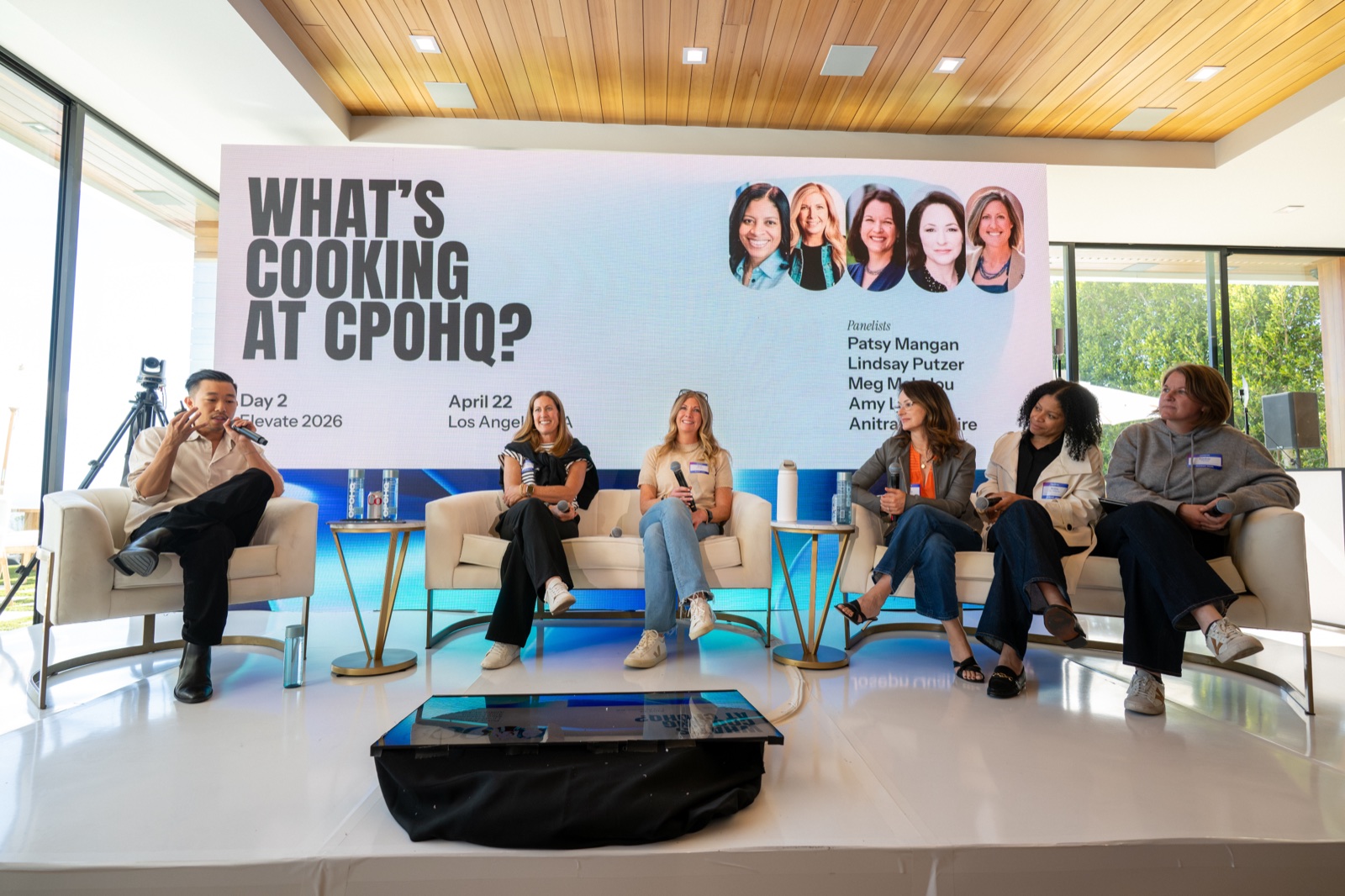 CPOHQ panel discussion on stage
